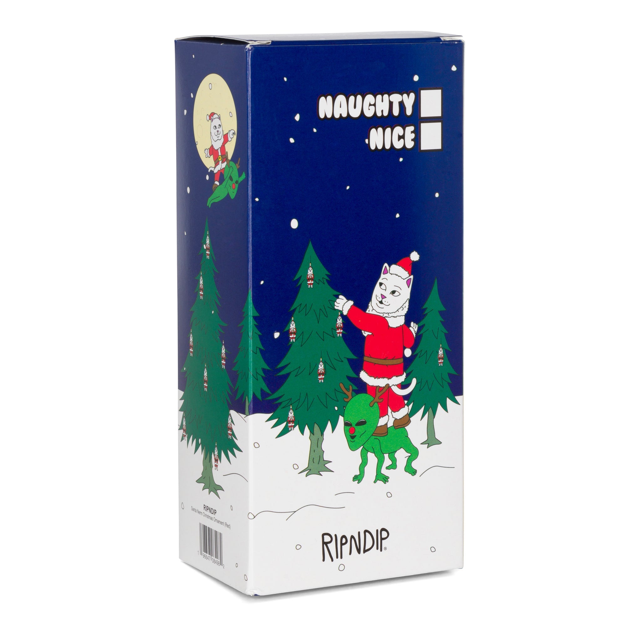 RIPNDIP Santa Nerm Christmas Ornament (Red)