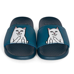 RIPNDIP Lord Nermal Camo Slides (Navy)
