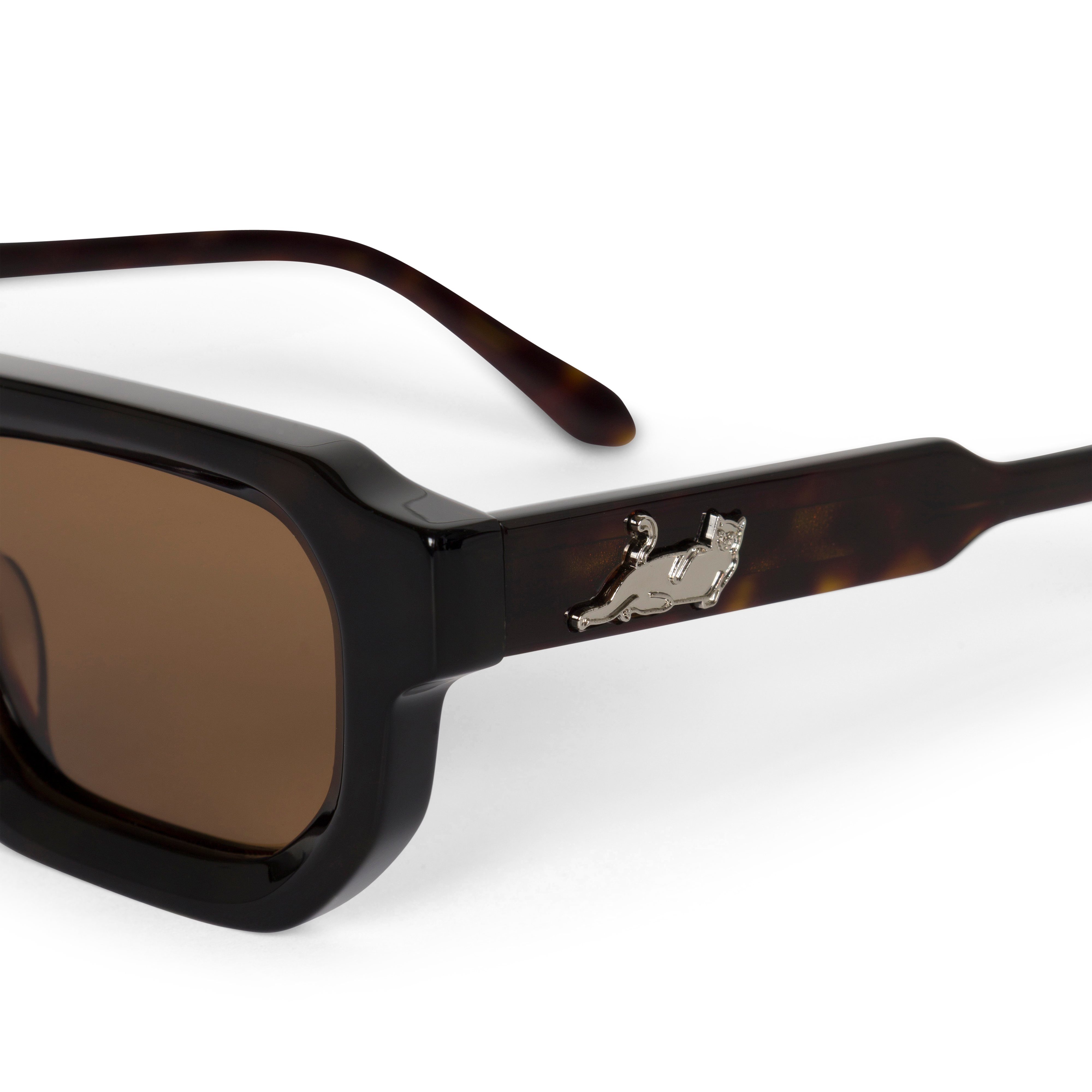 RIPNDIP Catstanza Sunglasses (Tortoise / Brown)