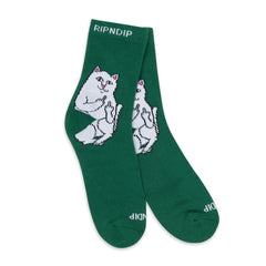 RIPNDIP Lord Nermal Mid Socks (Olive)