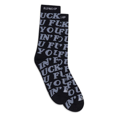 RIPNDIP Fuckin Fuck Socks (Black)