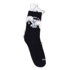 RIPNDIP Stop Being A Pussy Mid Socks (Black)