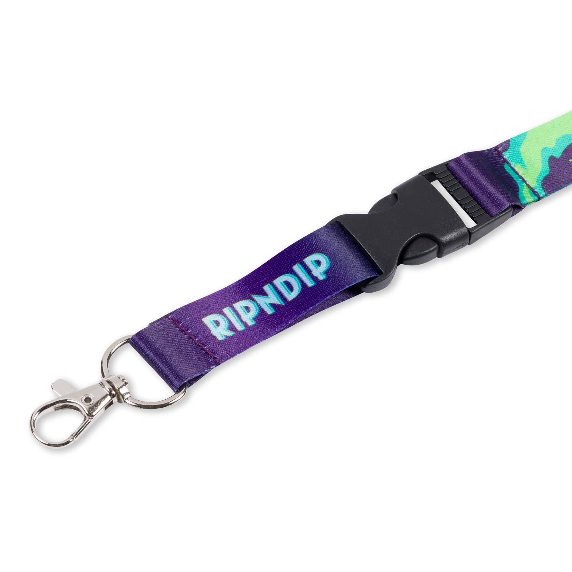 RIPNDIP 4th Dimension Lanyard (Black)
