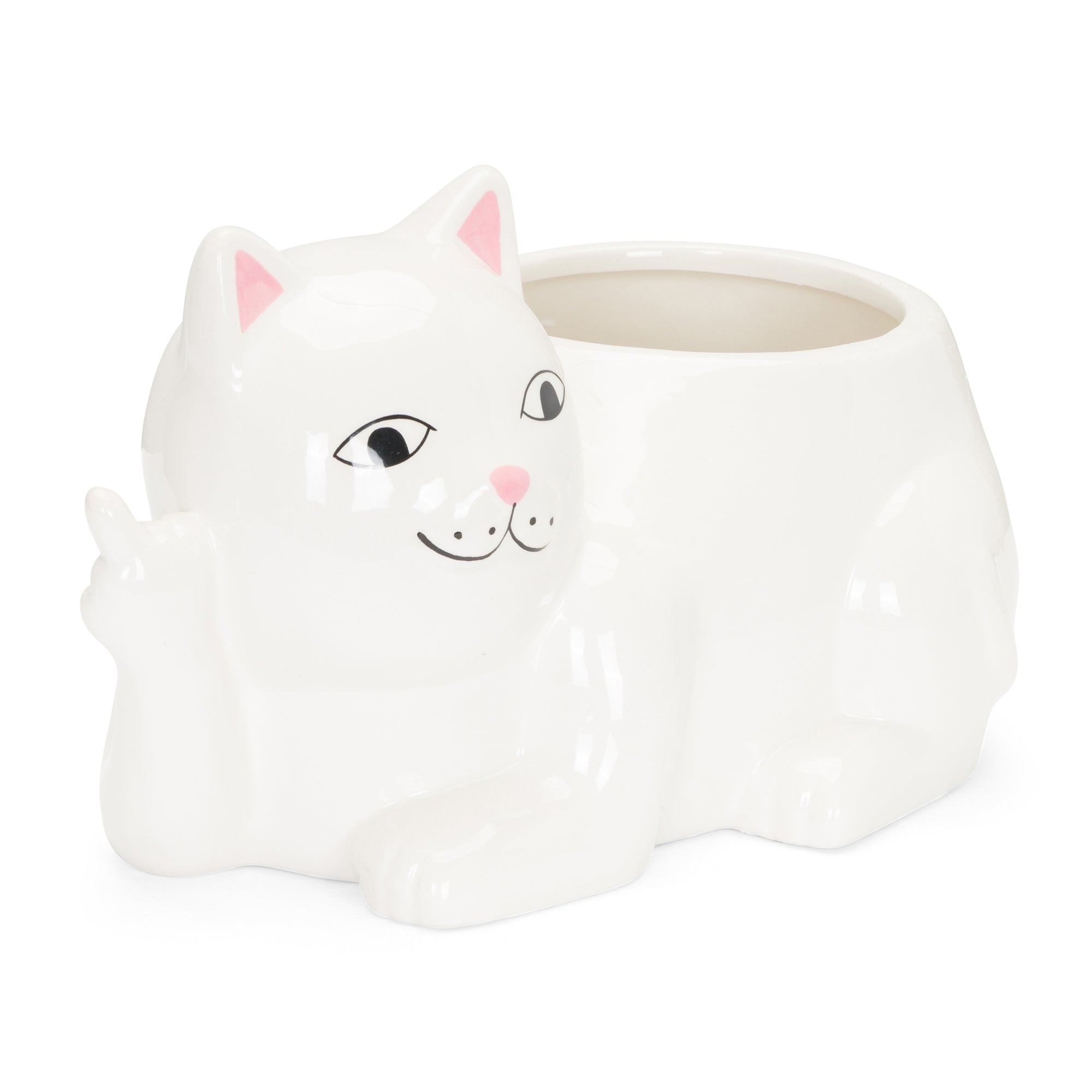 RIPNDIP Lord Nermal Ceramic Planter (White)