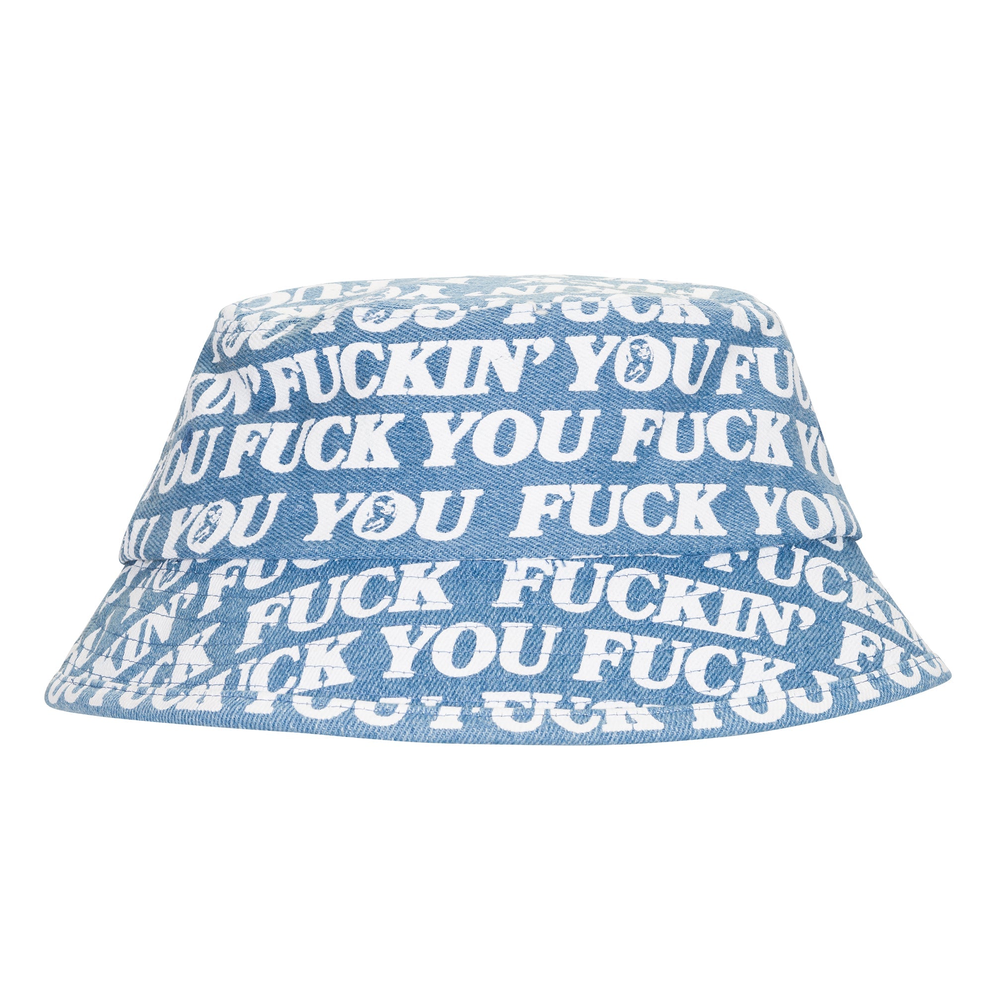 RIPNDIP Fuckin Fuck Bucket Hat (Medium Wash)