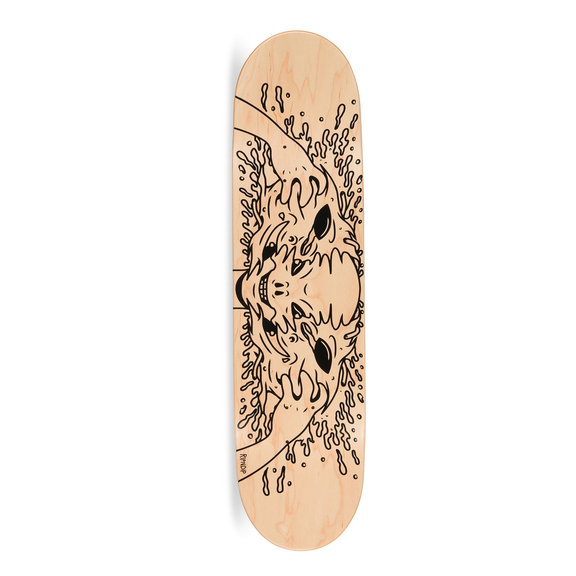 RIPNDIP Skull Face Alien Board (Green)