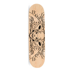 RIPNDIP Skull Face Alien Board (Green)