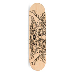 RIPNDIP Skull Face Nerm Board (Blue)