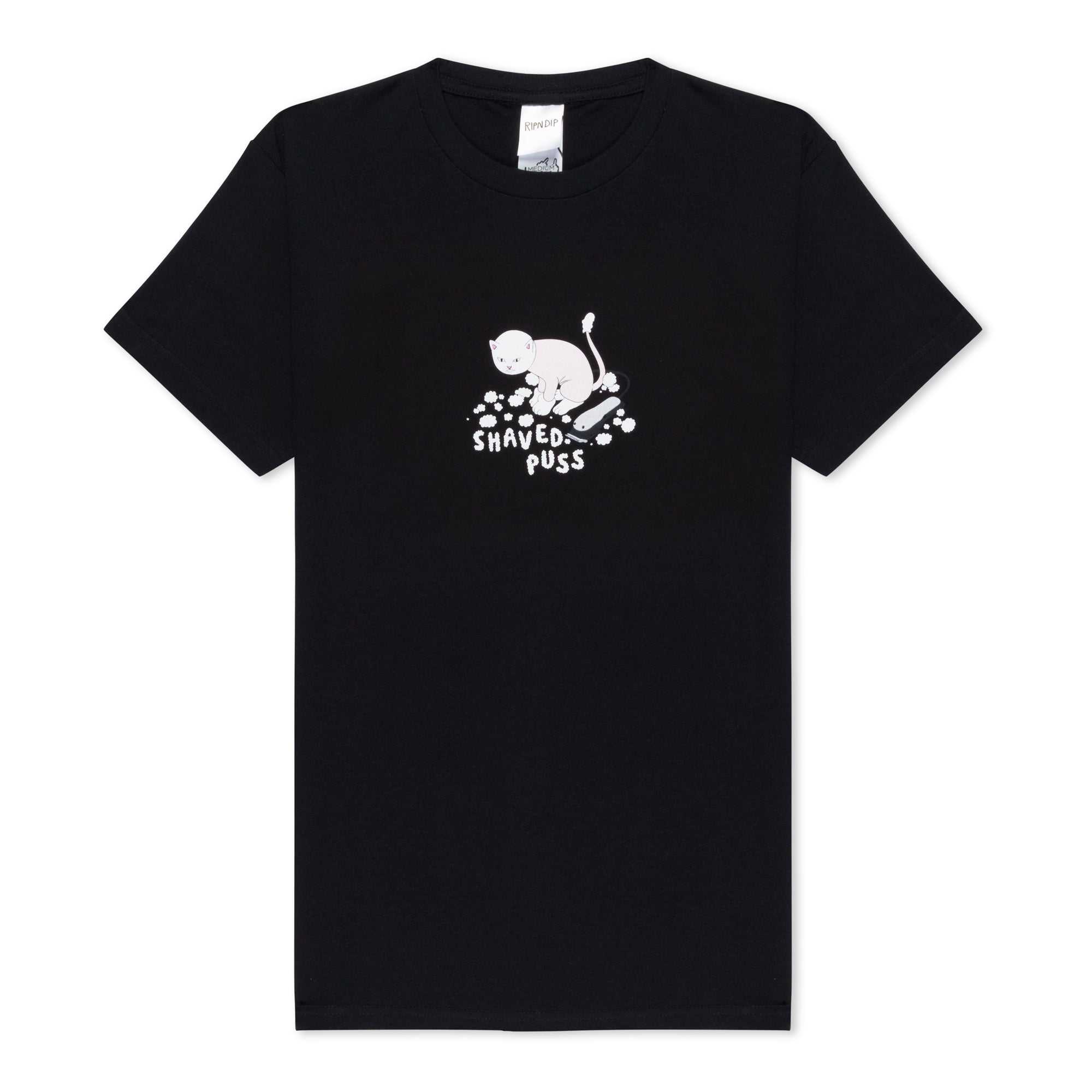 RIPNDIP Shaved Puss Tee (Black)
