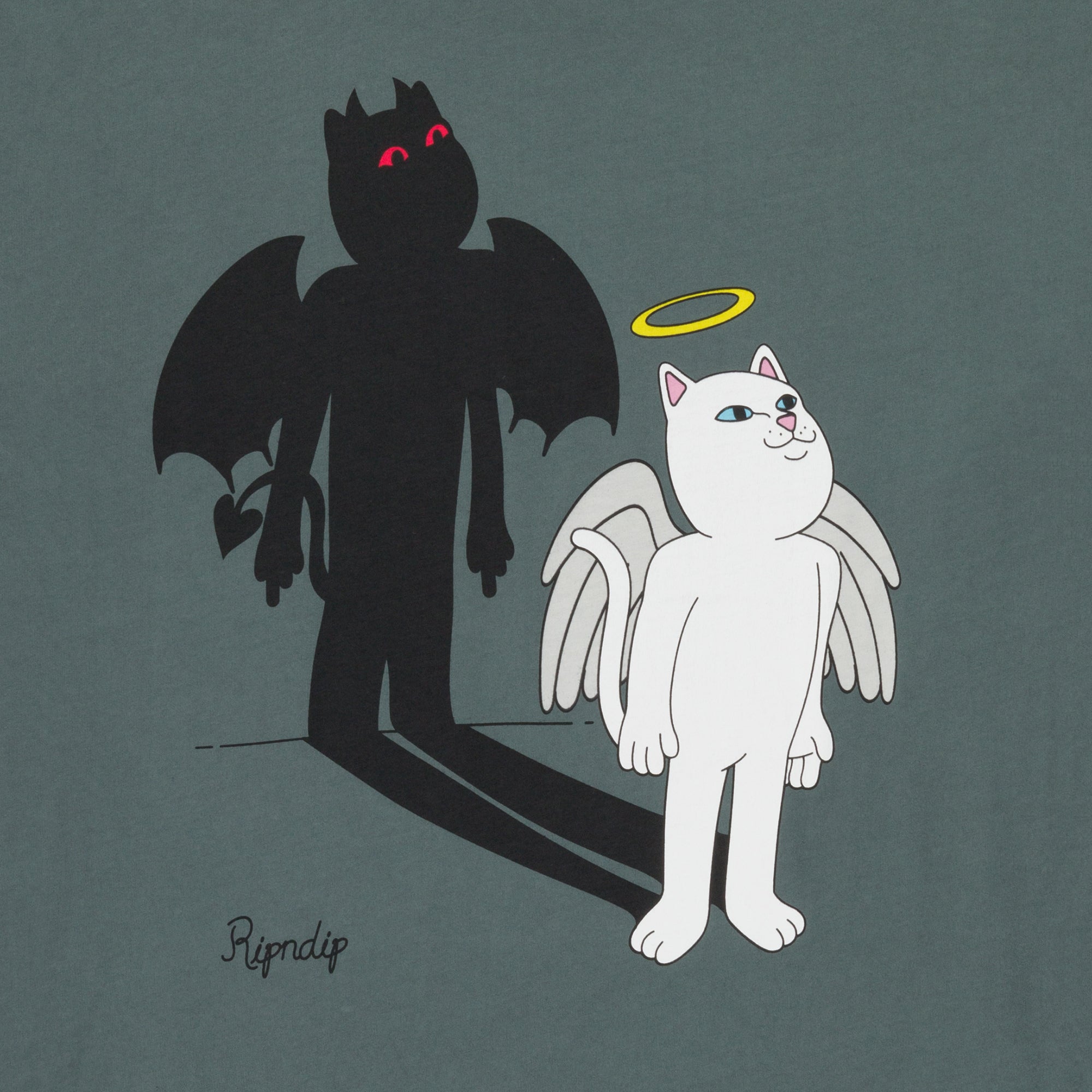 RIPNDIP Shadow Friend Tee (Charcoal)