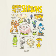 RIPNDIP Know Ur Shrooms Tee (Natural)