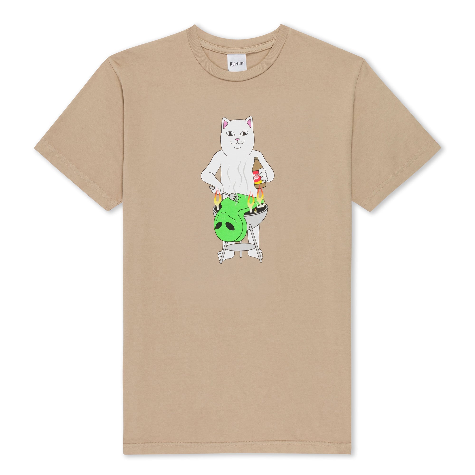 RIPNDIP BBQ Day Tee (Almond)