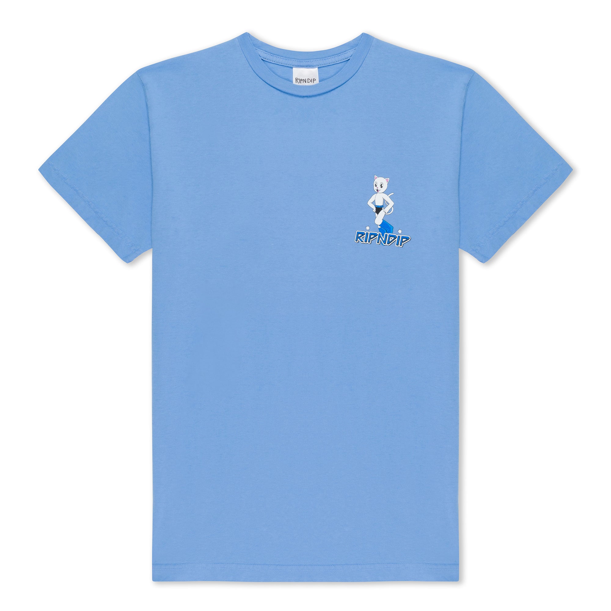 RIPNDIP Ripndip x Naggiven Blue Boots Tee (Cornflower Blue)