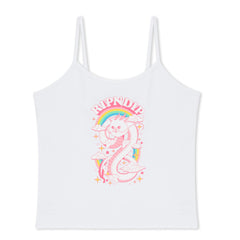 RIPNDIP Fantasy Nerm Cropped Cami Tank Top (White)