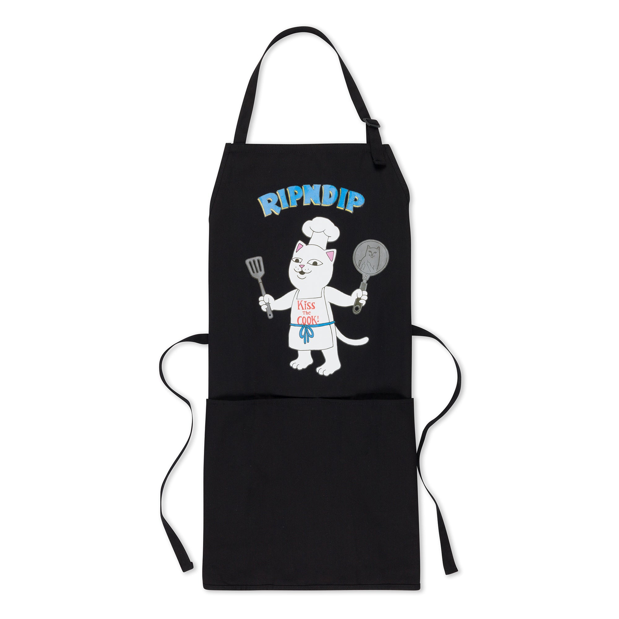 RIPNDIP Kiss The Cook Apron (Black)