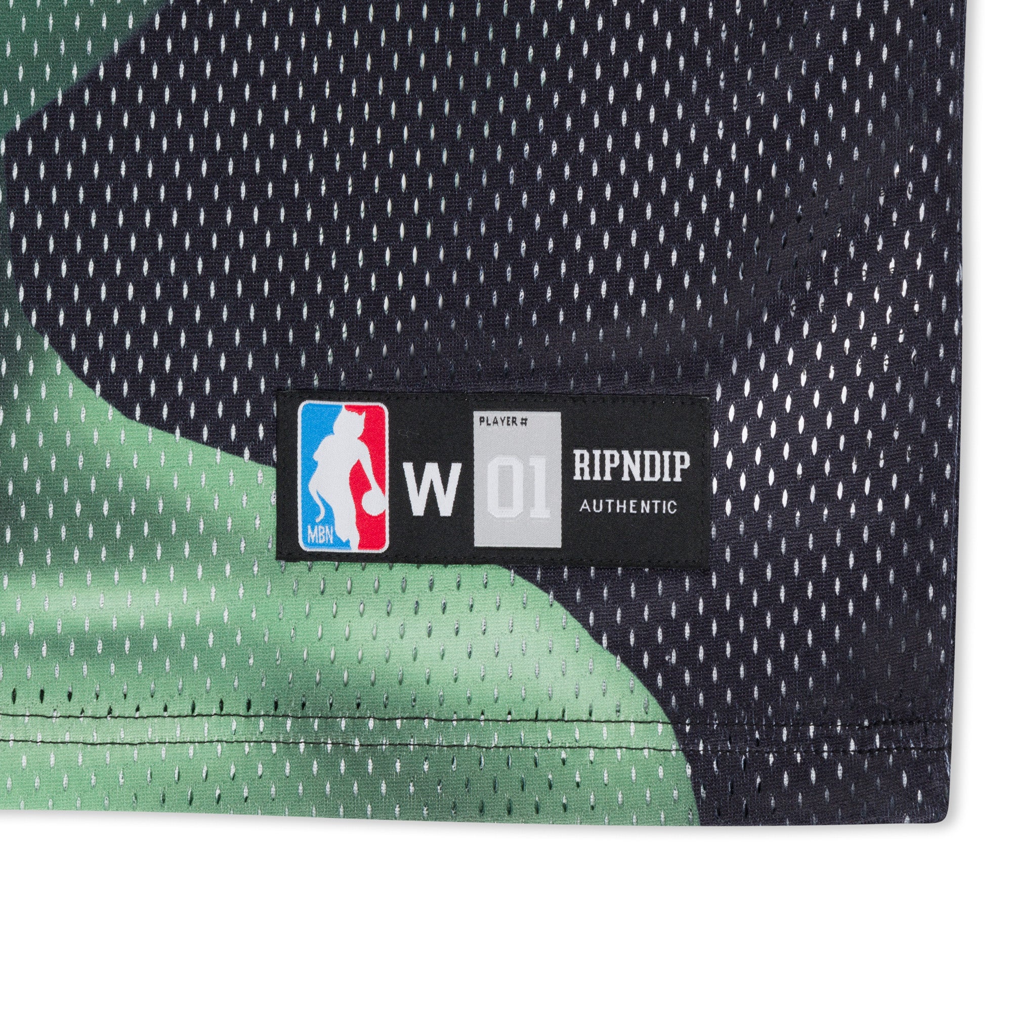 RIPNDIP We Come In Peace Basketball Jersey (Black)