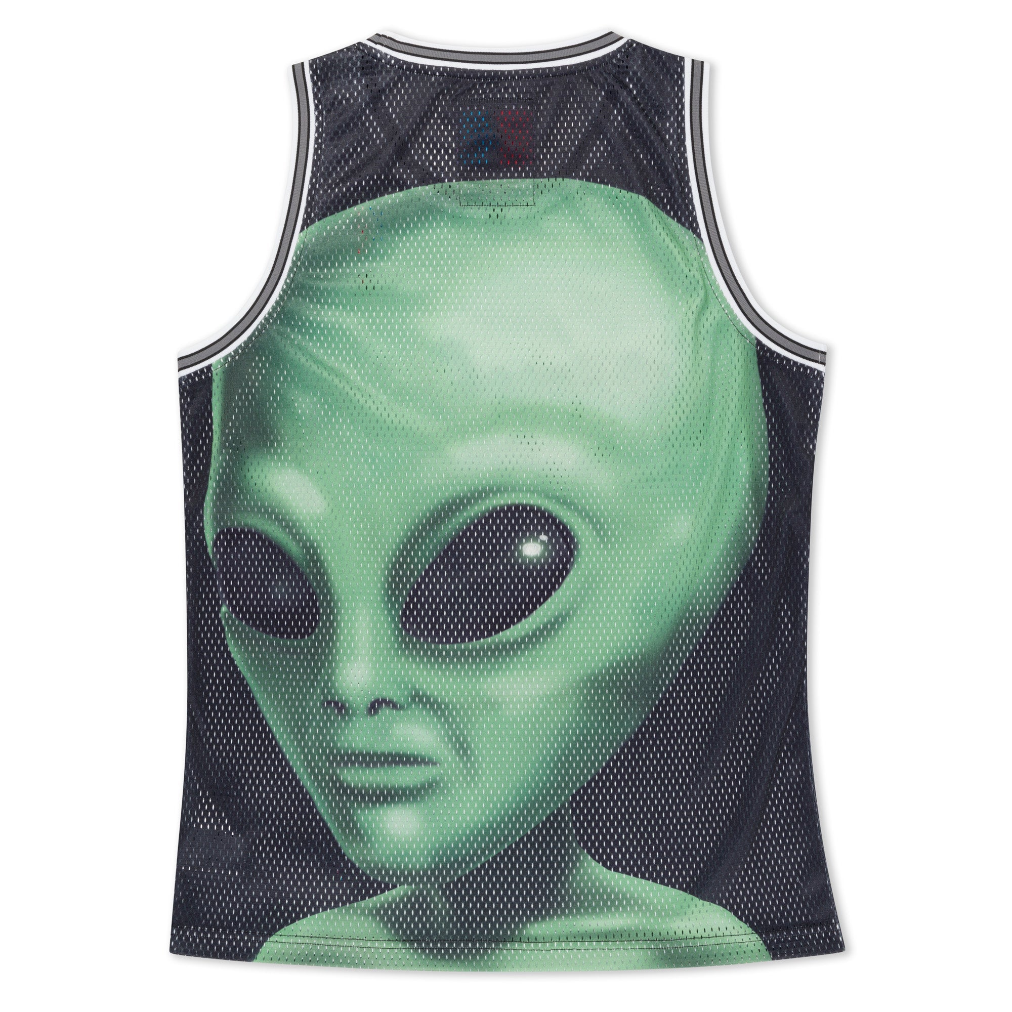 RIPNDIP We Come In Peace Basketball Jersey (Black)