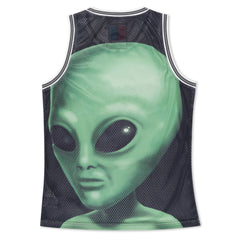 RIPNDIP We Come In Peace Basketball Jersey (Black)