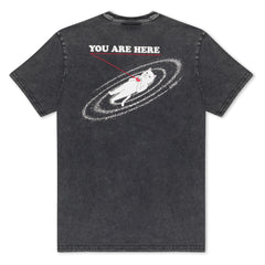 RIPNDIP You Are Here Tee (Black Vintage Wash)