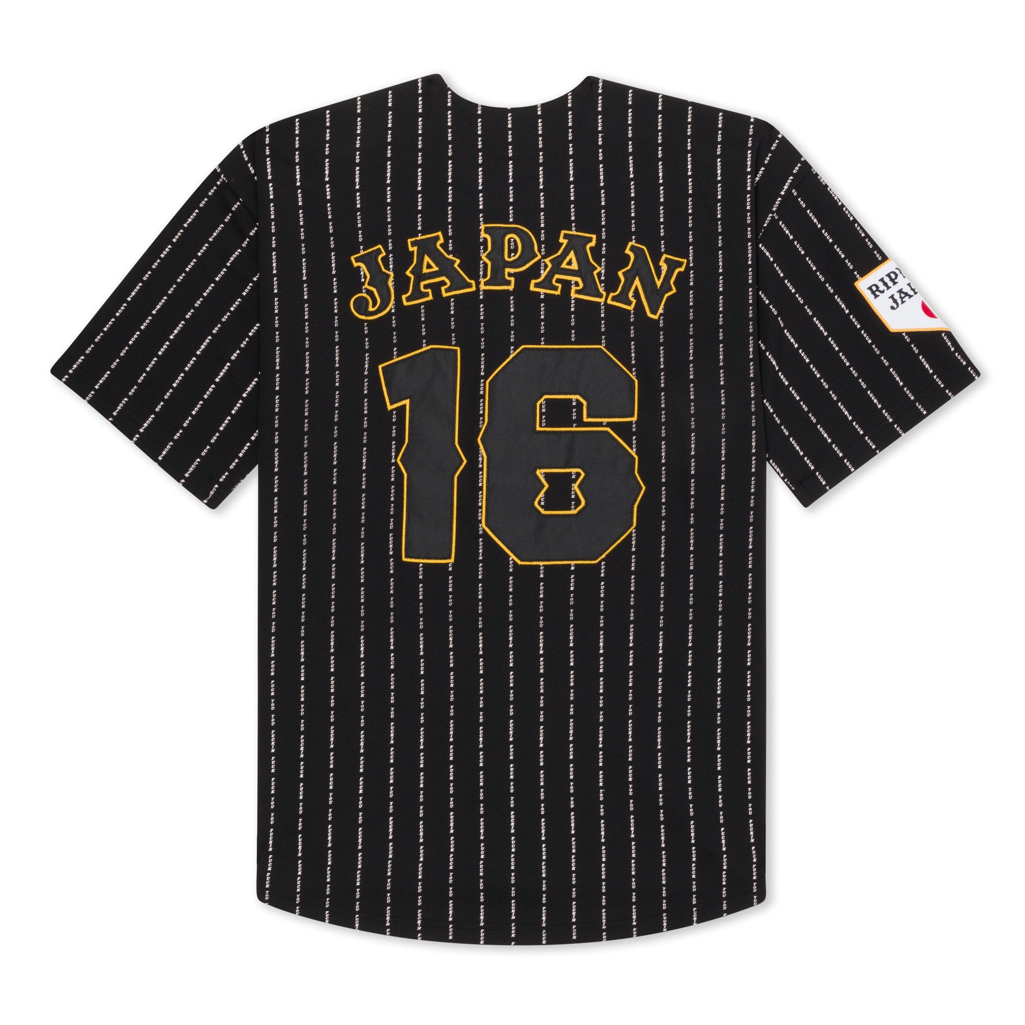 RIPNDIP Ripndip JPN Baseball Jersey (Black)