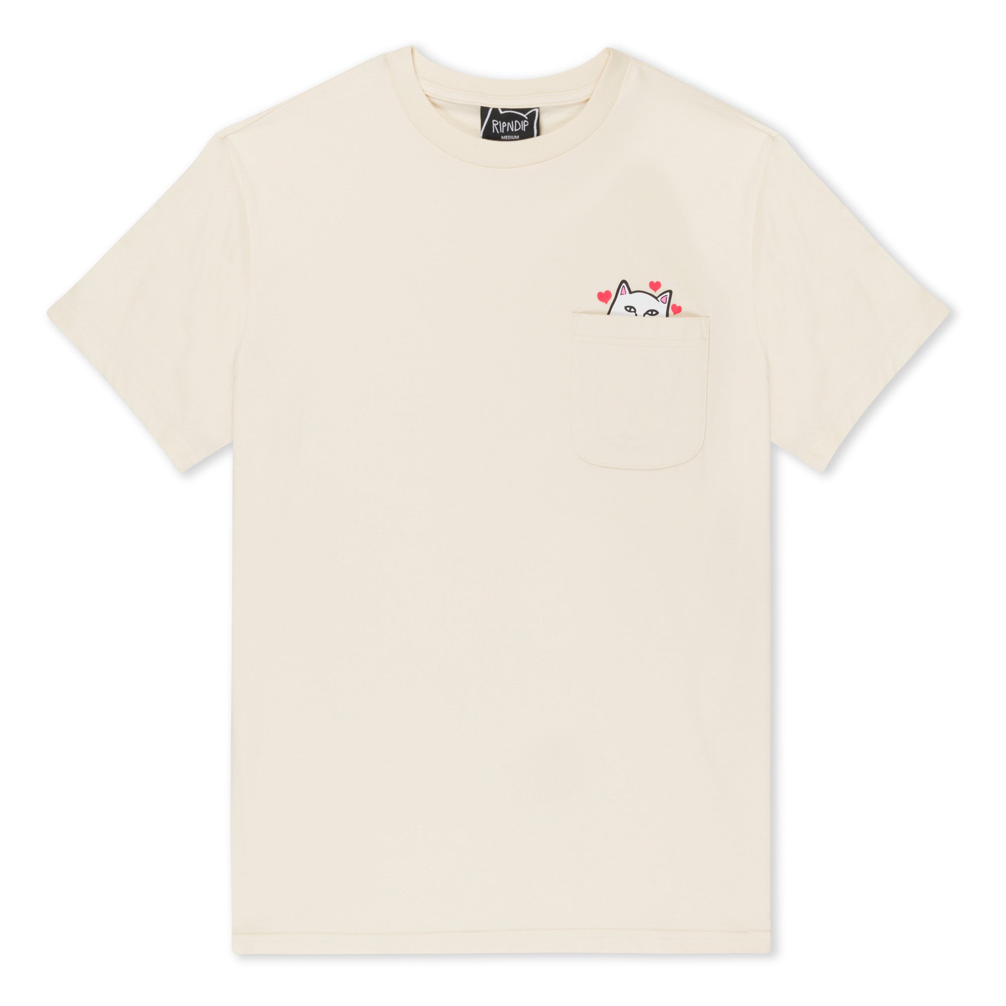 RIPNDIP Nermal Loves Pocket Tee (Natural)
