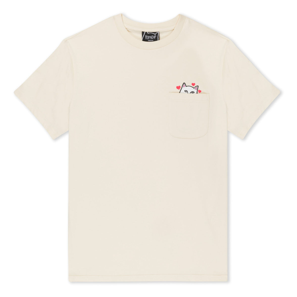 RIPNDIP Nermal Loves Pocket Tee (Natural)