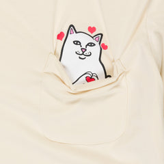 RIPNDIP Nermal Loves Pocket Tee (Natural)