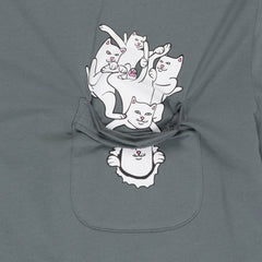 RIPNDIP Nermaniac Pocket Tee (Charcoal)