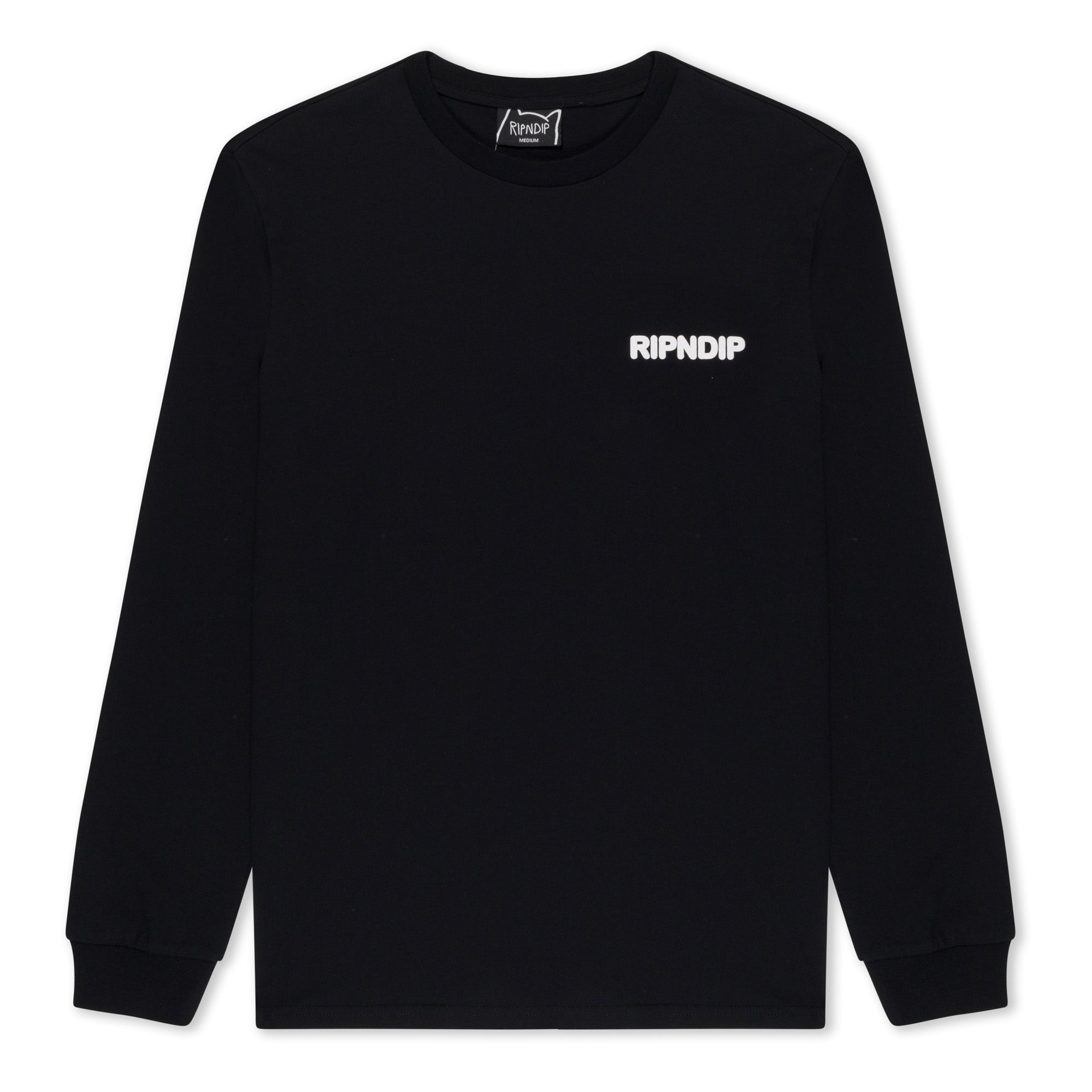 RIPNDIP Pet Kitties Long Sleeve (Black)