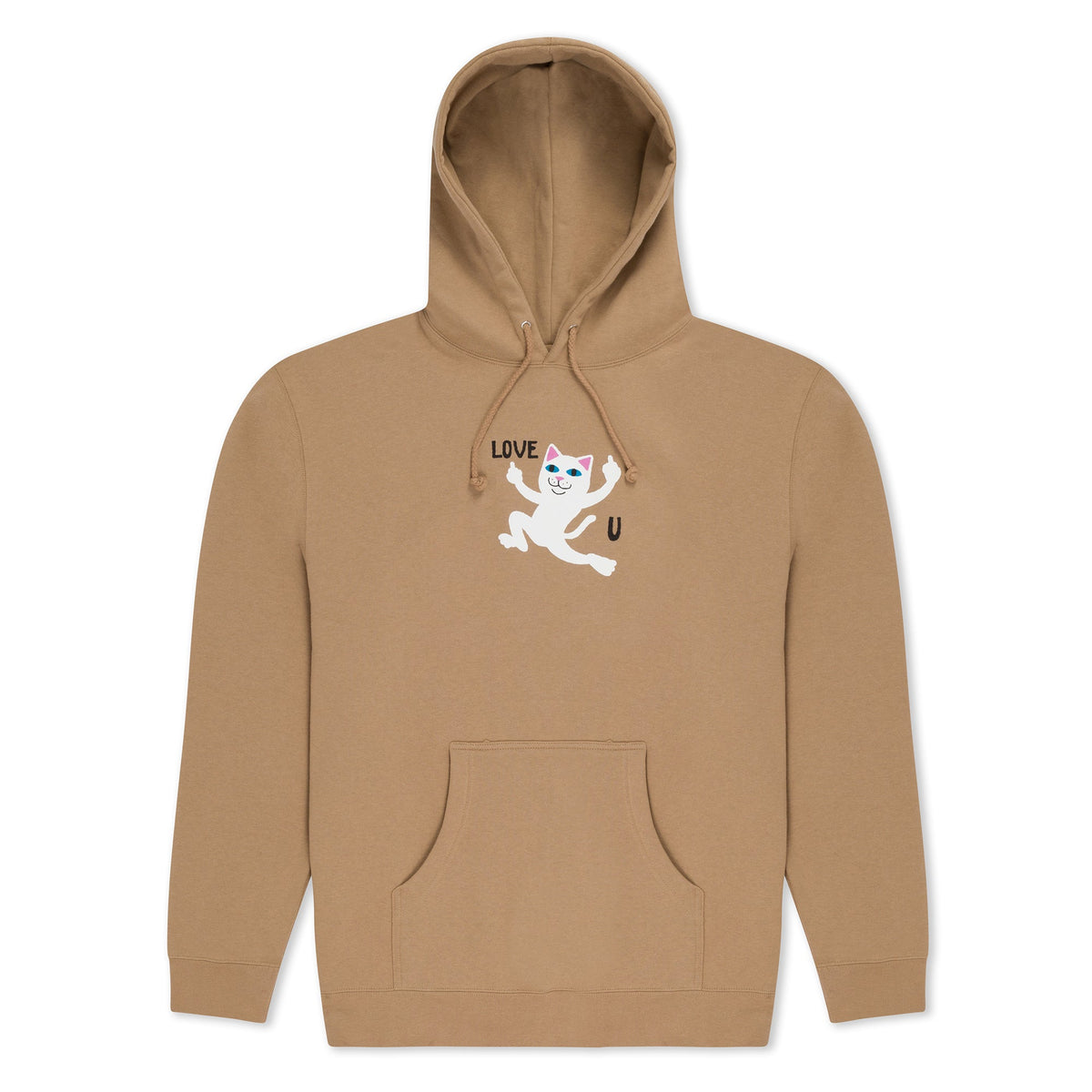 RIPNDIP Love U Hoodie (Sandstone)