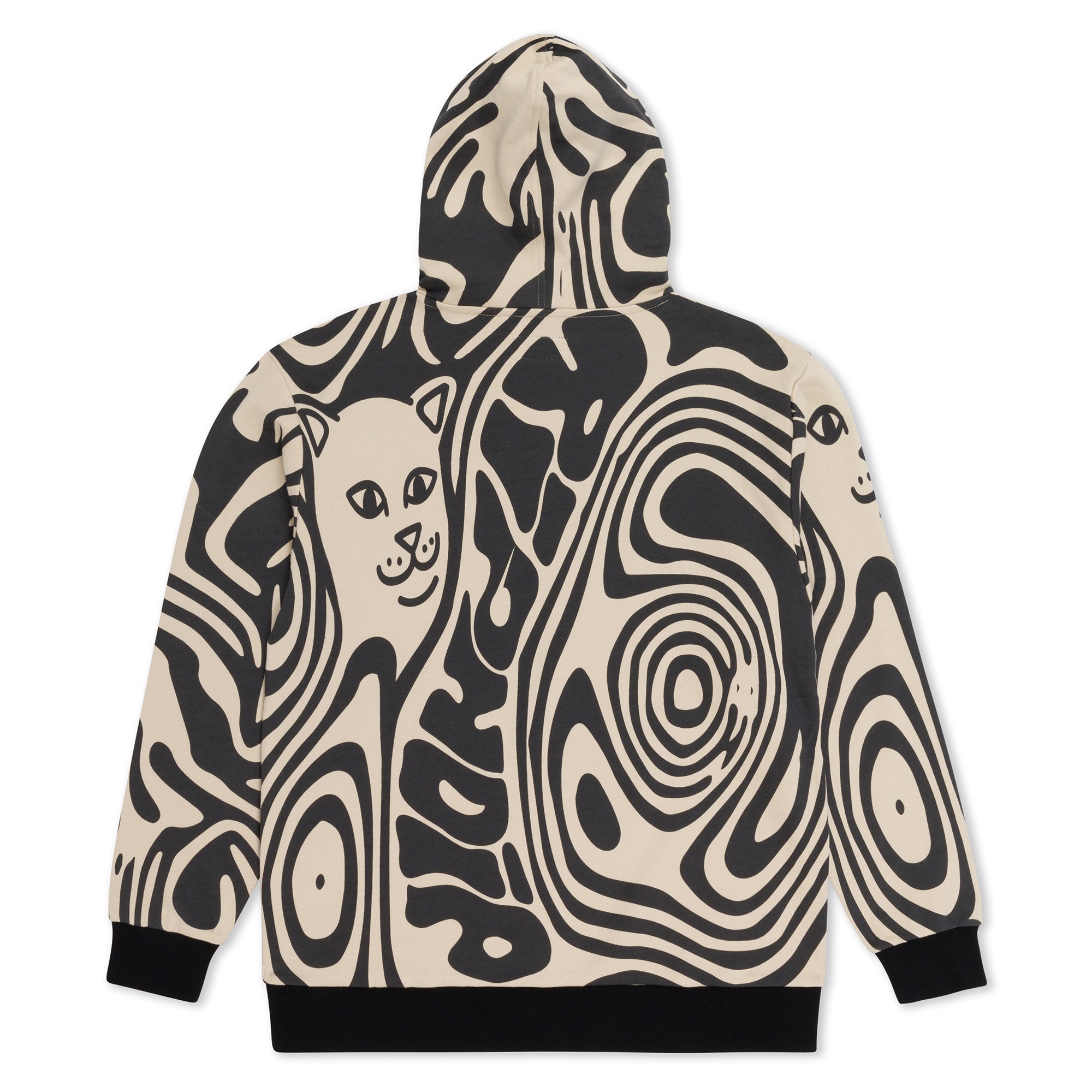 RIPNDIP Hypnotic Hoodie (Black/Cream)