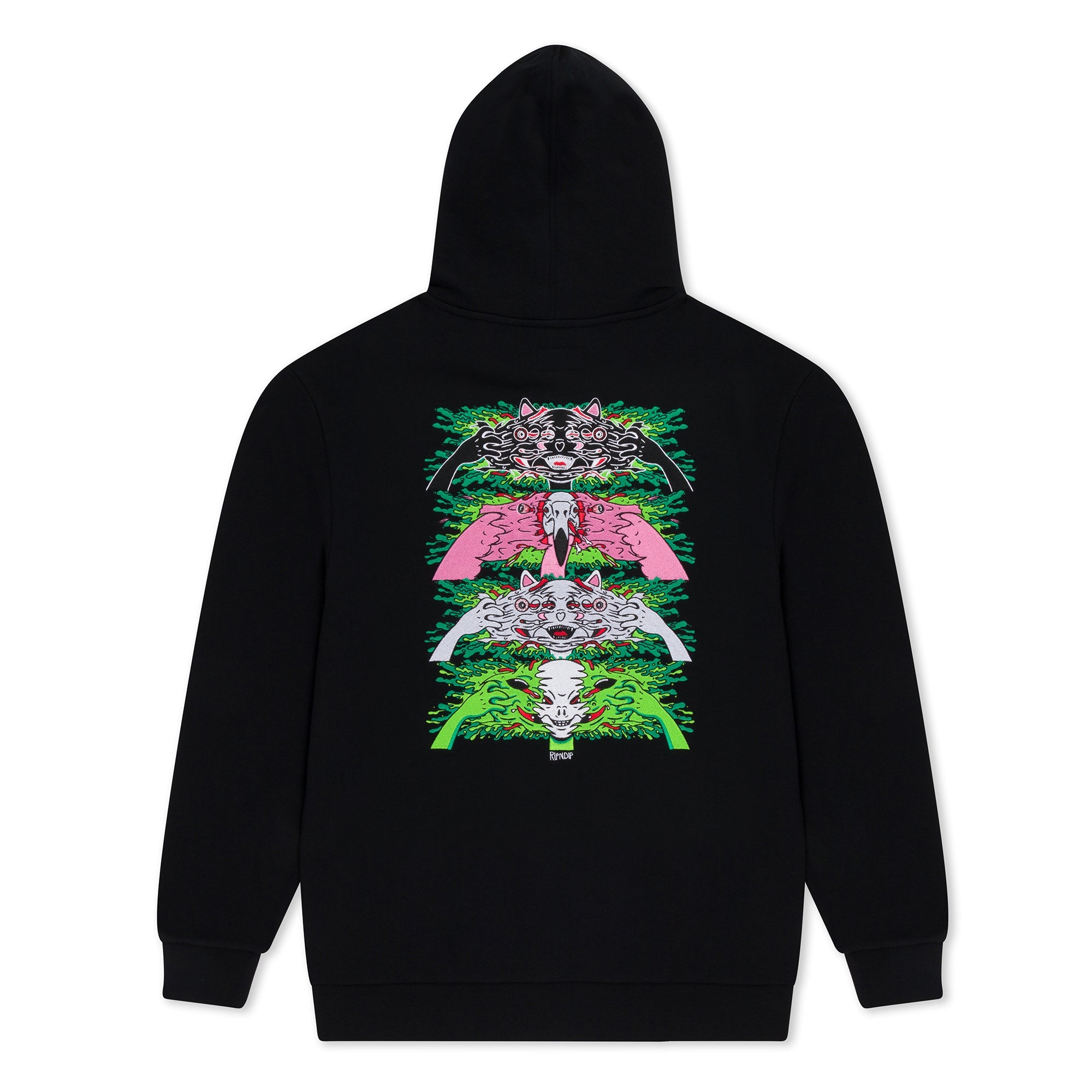 RIPNDIP Skull Face Hoodie (Black)