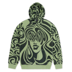 368222 Beautiful Fomo Mohair Hoodie (Pistachio)