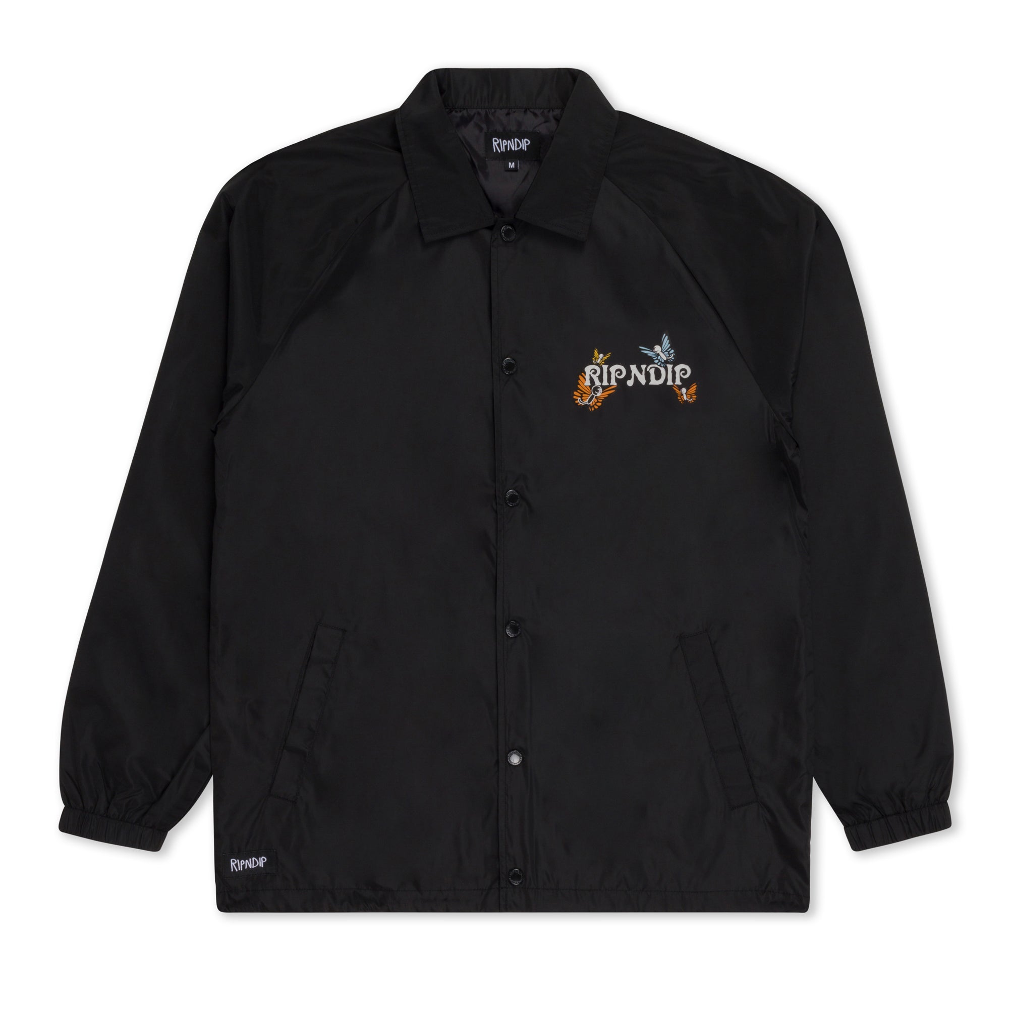RIPNDIP Illusion Jerm Coaches Jacket (Black)