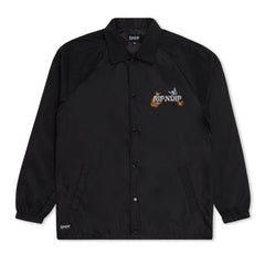 RIPNDIP Illusion Jerm Coaches Jacket (Black)