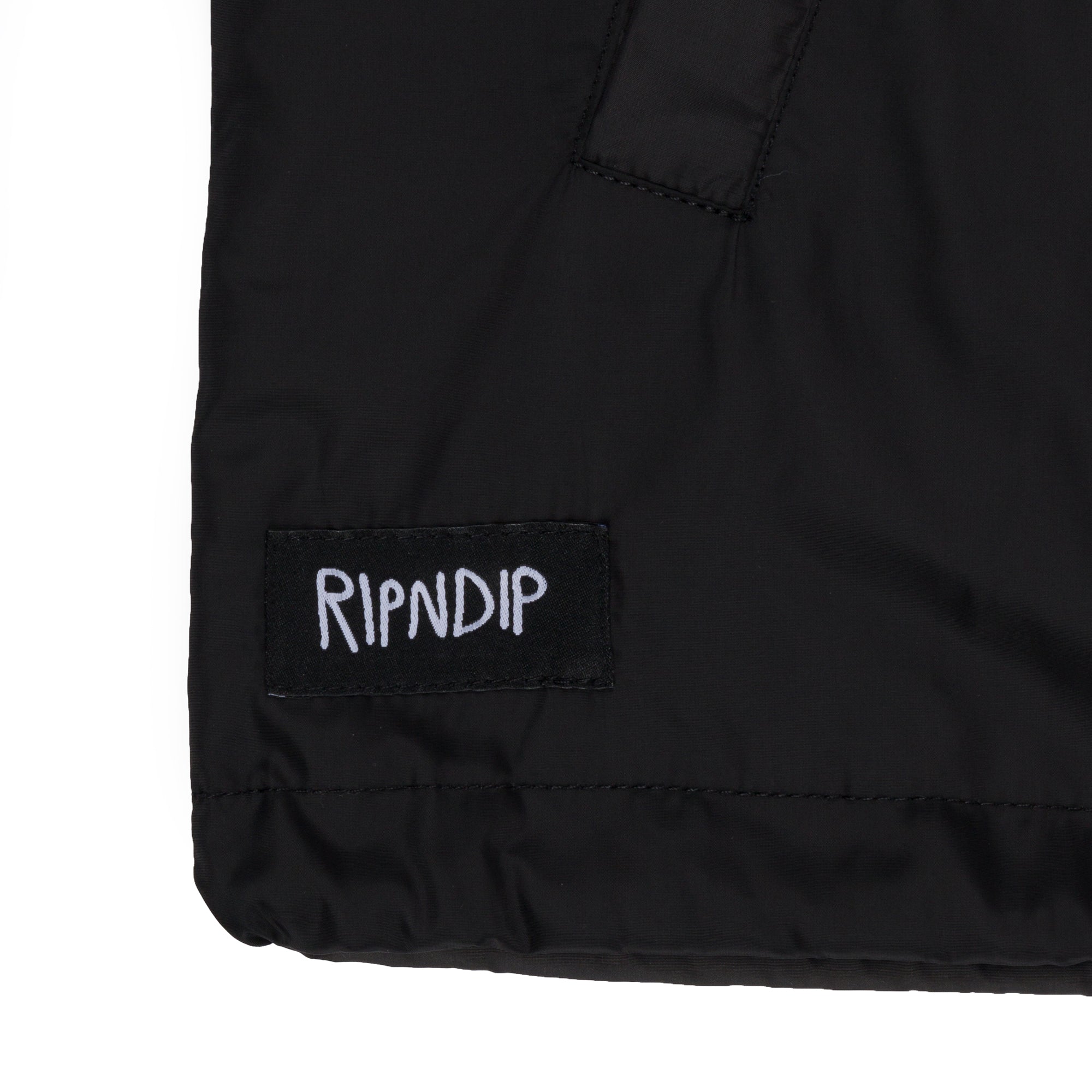 RIPNDIP Nermali Coaches Jacket (Black)