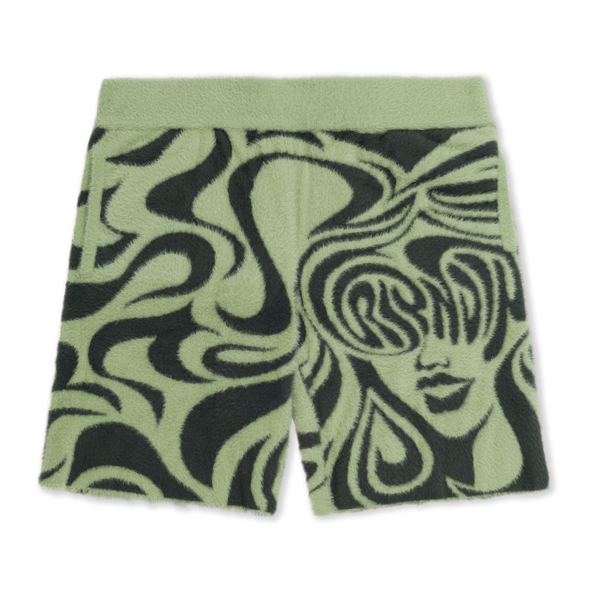 RIPNDIP Beautiful Fomo Mohair Shorts (Pistachio)