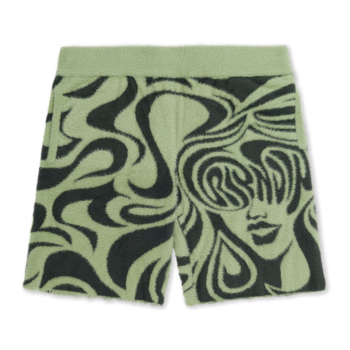 RIPNDIP Beautiful Fomo Mohair Shorts (Pistachio)