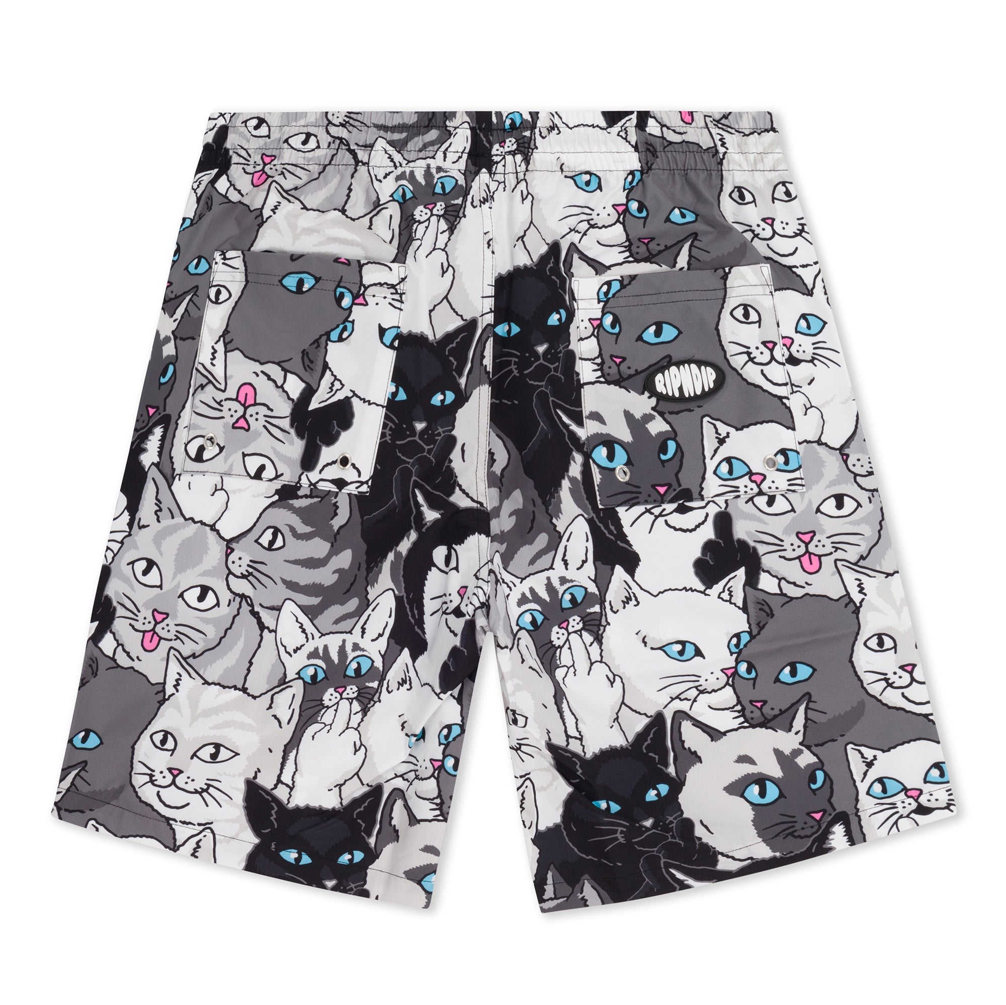 RIPNDIP Family Tree Swim Shorts (Black)