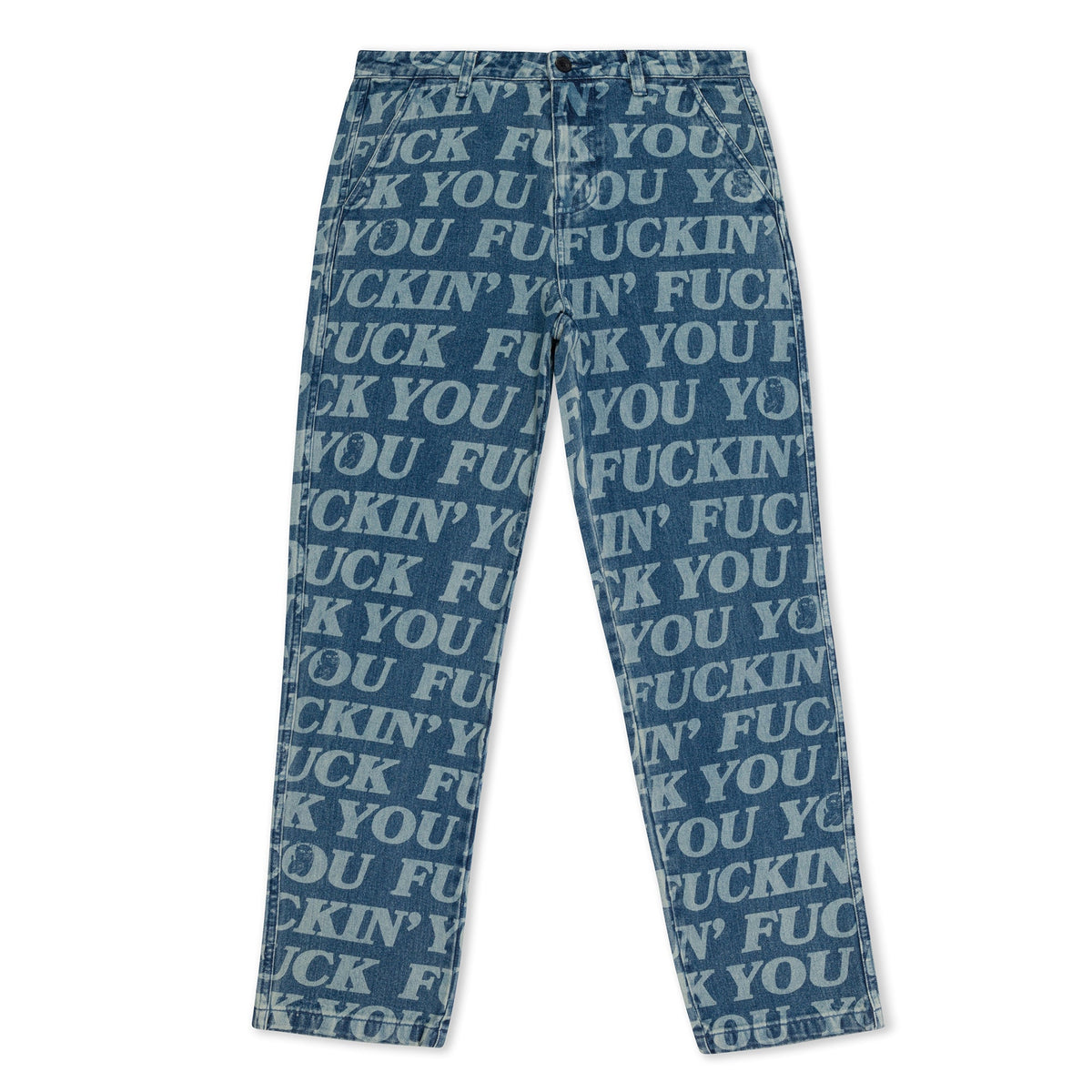 RIPNDIP Fuckin Fuck Denim Pants (Medium Wash)
