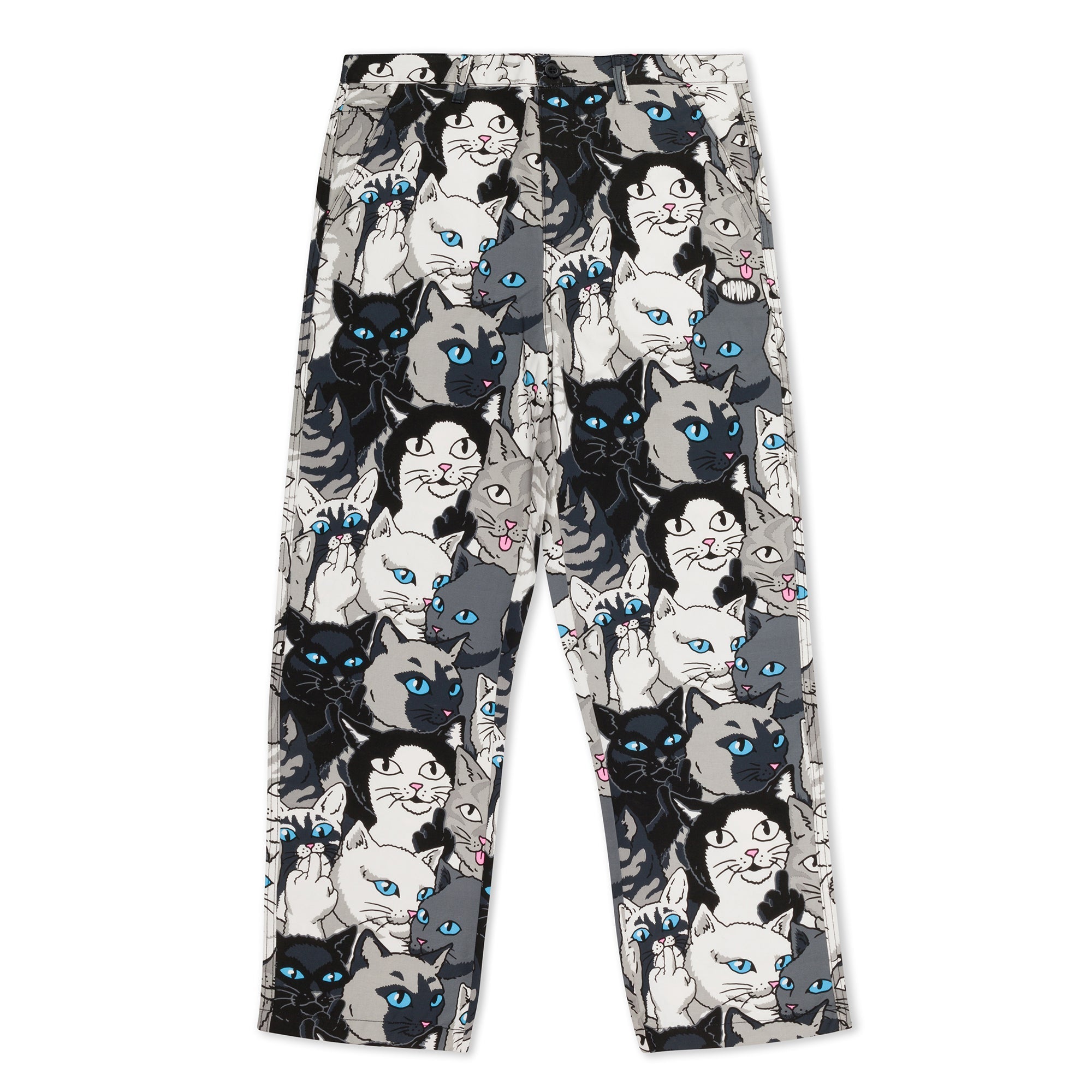 RIPNDIP Family Tree Wide Leg Pants (Black)