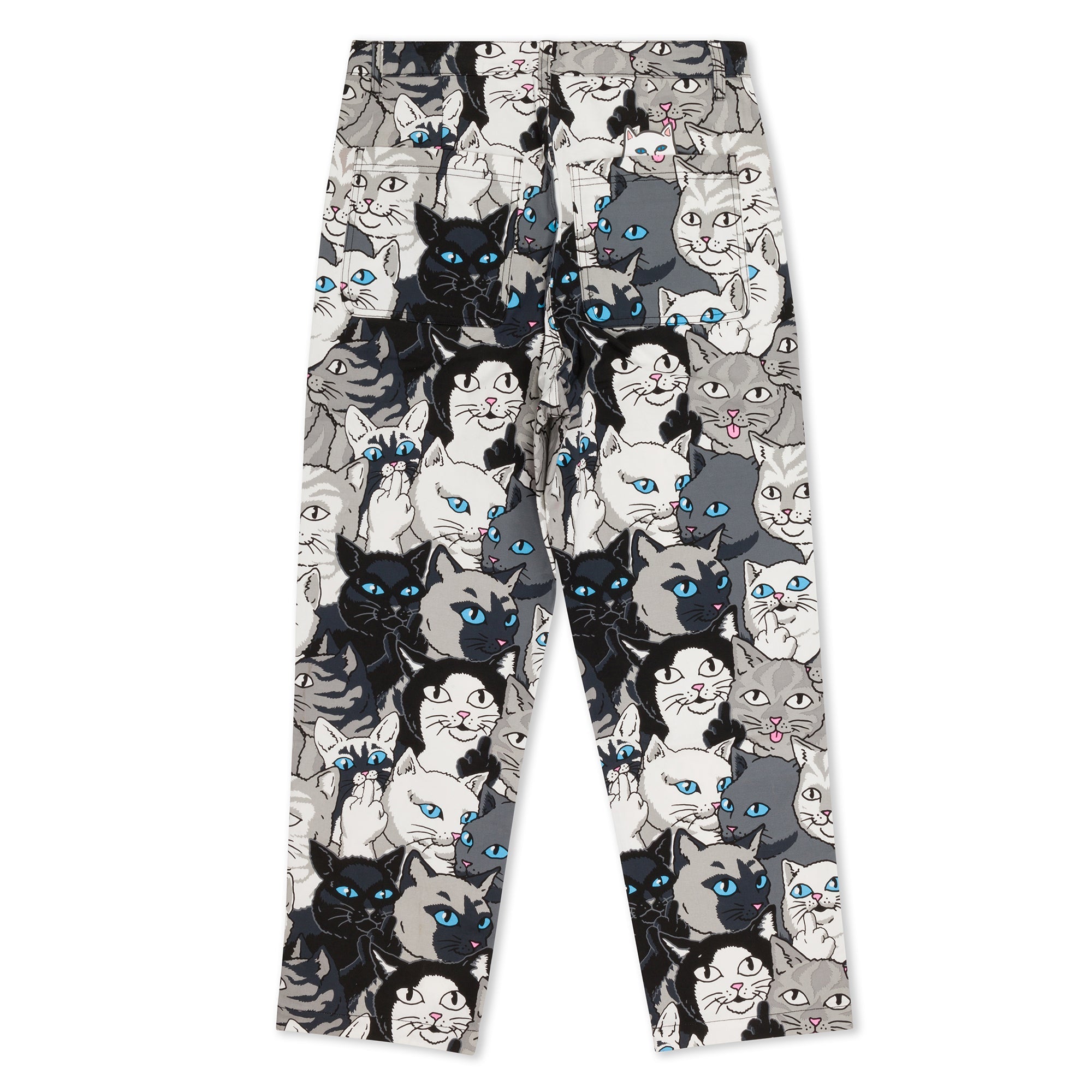 RIPNDIP Family Tree Wide Leg Pants (Black)