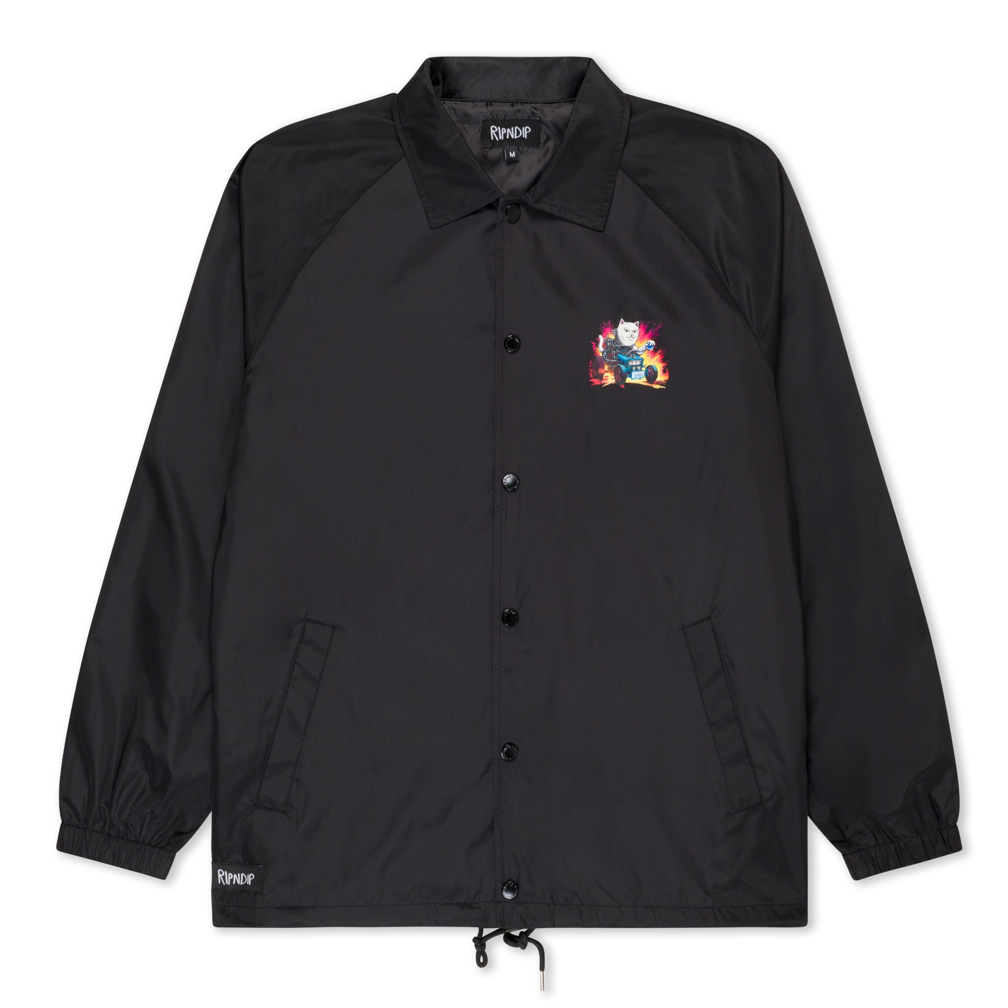 RIPNDIP Risky Business Coaches Jacket (Black)