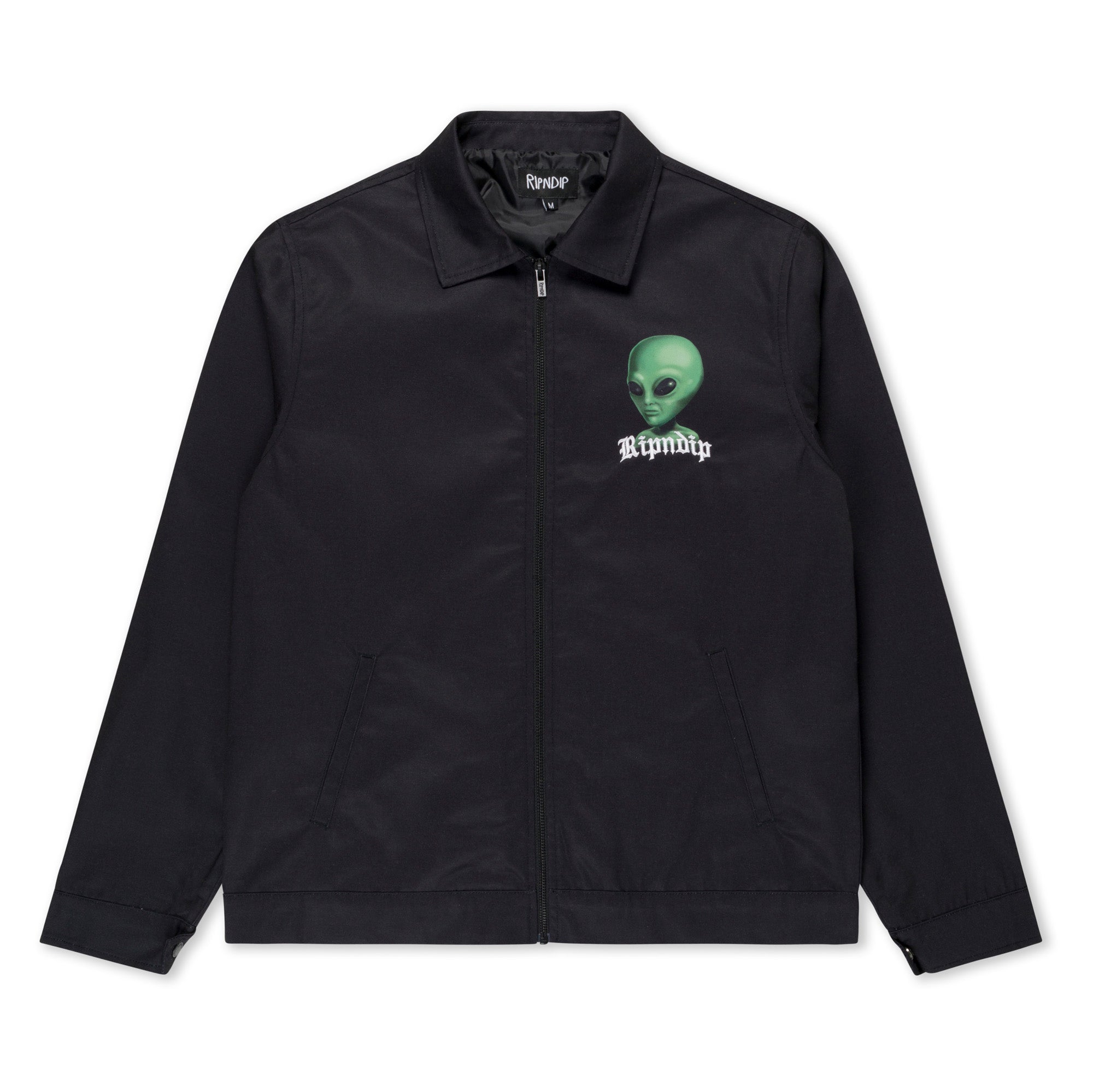 RIPNDIP We Come In Peace Workman Jacket (Black)