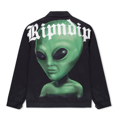 RIPNDIP We Come In Peace Workman Jacket (Black)