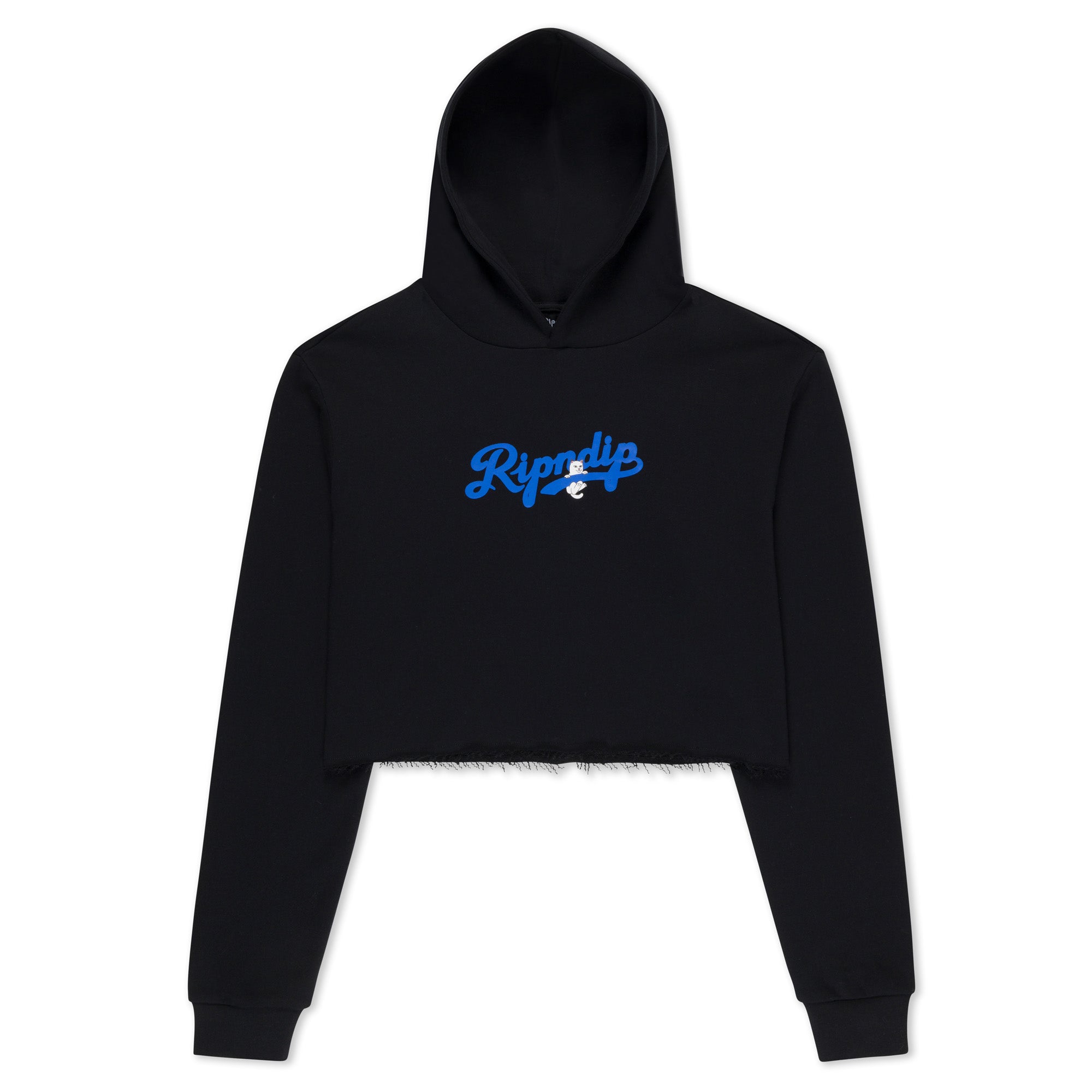 RIPNDIP Los Ripndip Cropped Hoodie (Black)
