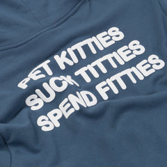 RIPNDIP Pet Kitties Hoodie (Storm Blue)