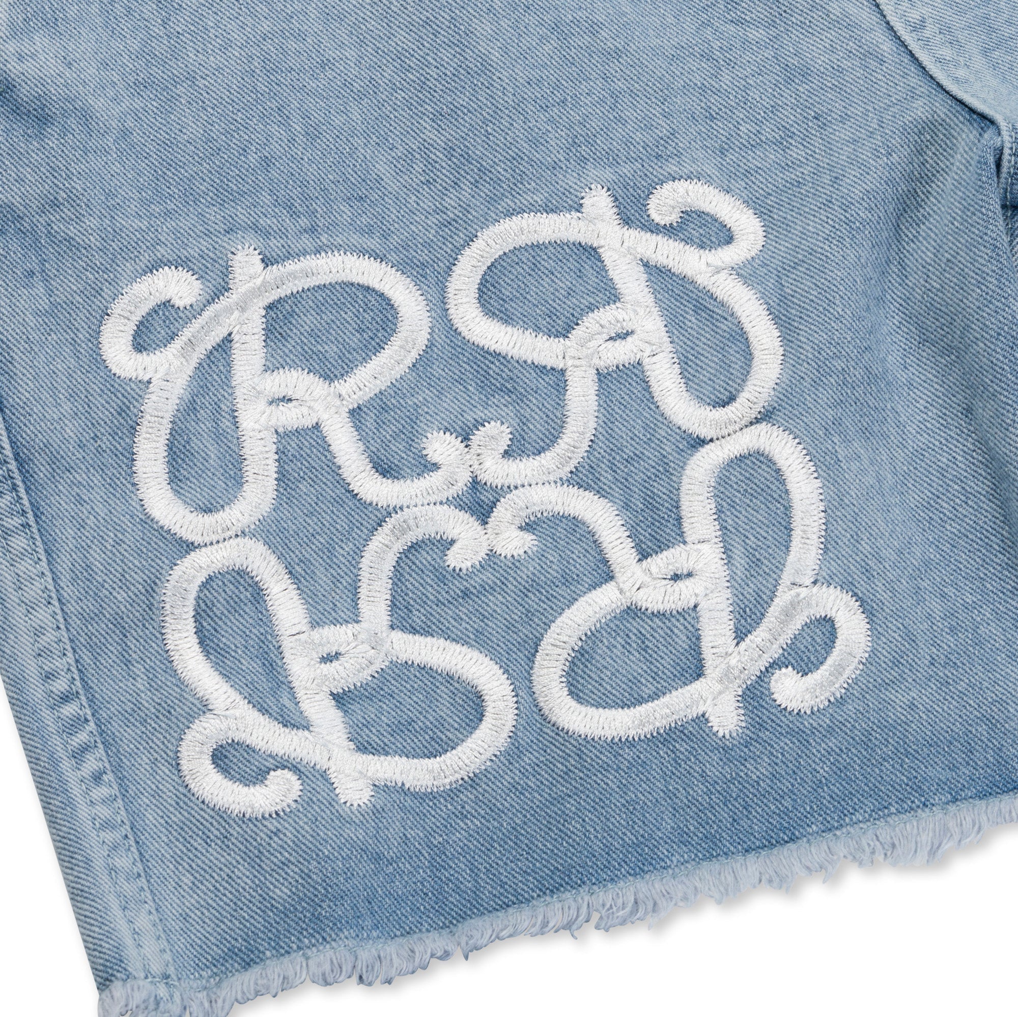 RIPNDIP Ranagram Denim Shorts (Medium Wash)