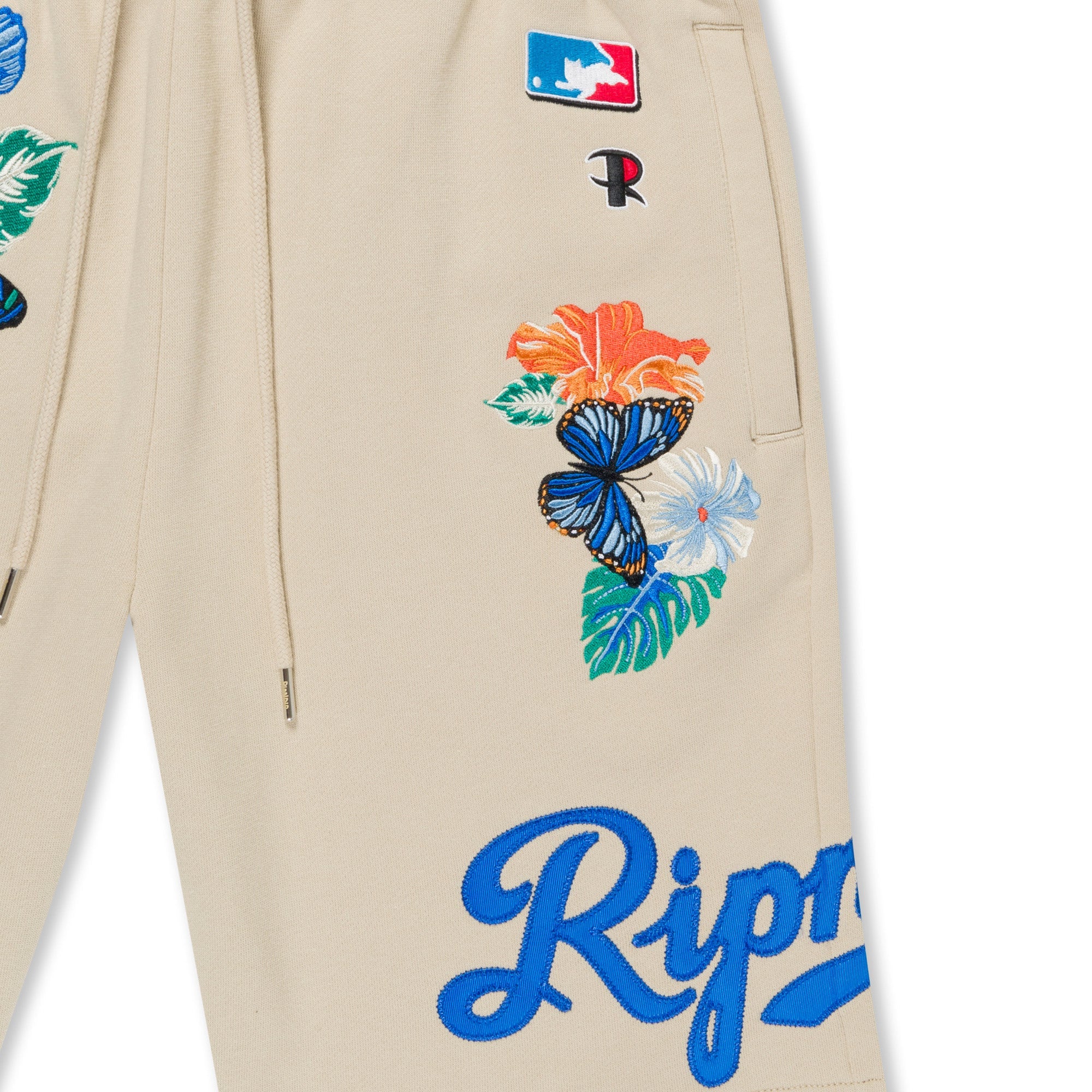RIPNDIP Los Ripndip Sweatshorts (Off White)