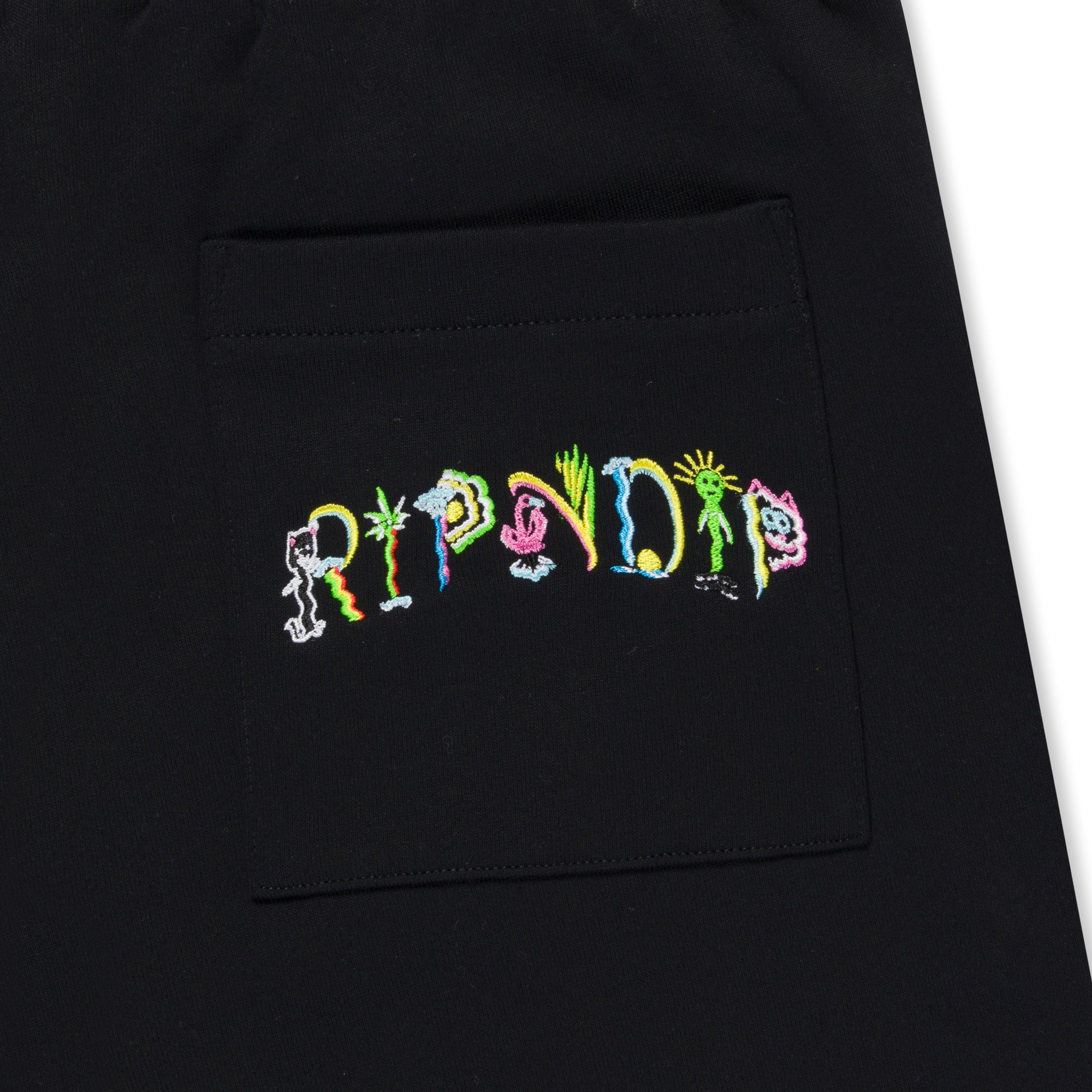 RIPNDIP Venice Sweatshorts (Black)